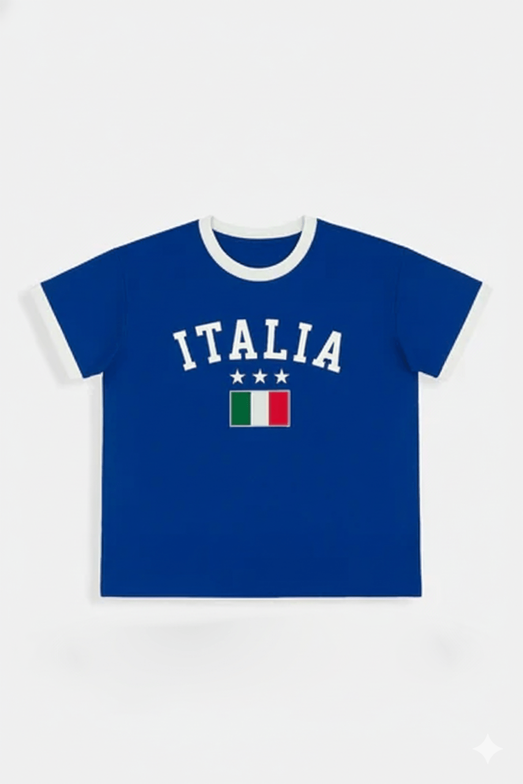 Maglietta casual basic a girocollo elasticizzata da donna in stile Y2K Maglietta casual basic a girocollo elasticizzata da donna in stile Y2K