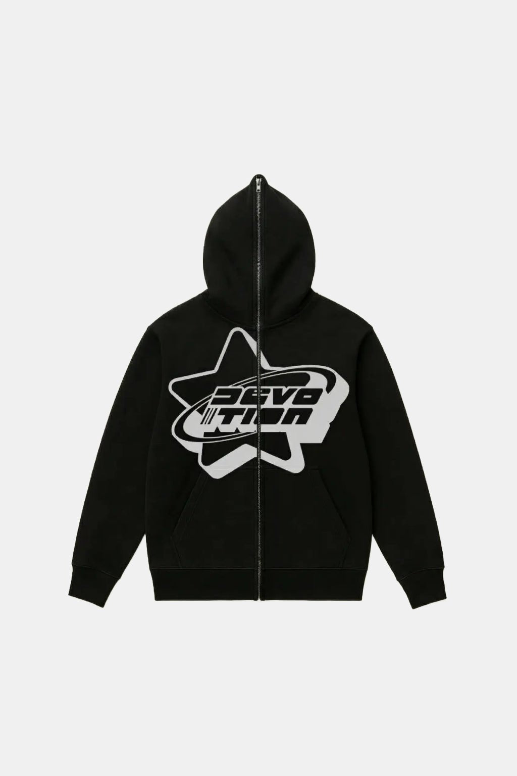 Black full zip hoodie | Y2K Streetwear | y2k streetwear