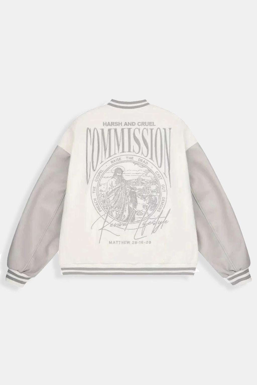 Beige varsity jacket | Y2K Streetwear | y2k streetwear