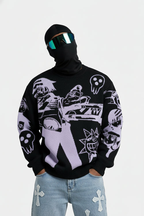 Soul Eater sweater | Y2K Streetwear – y2k streetwear