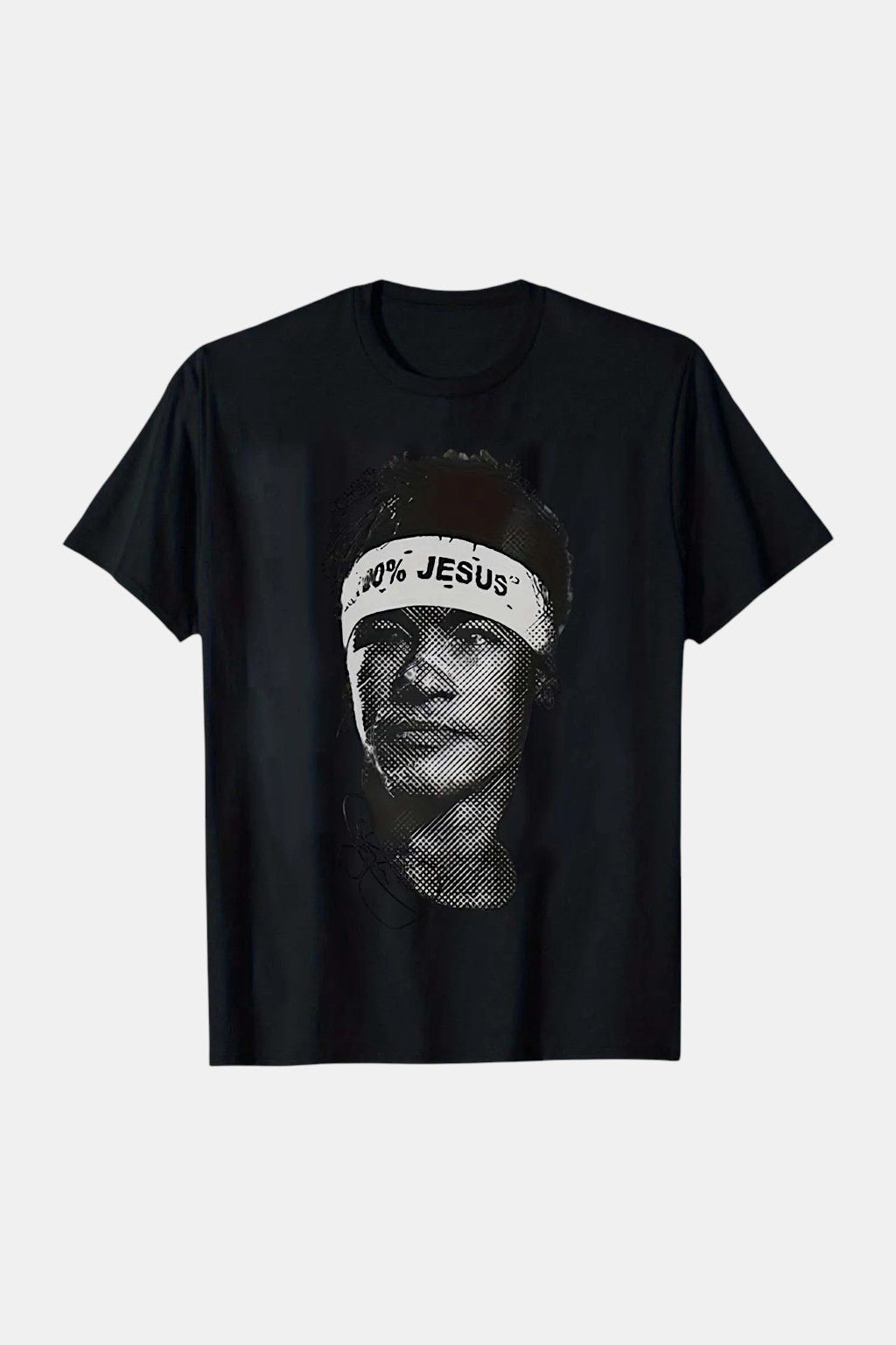 100% jesus t shirt - y2k streetwear