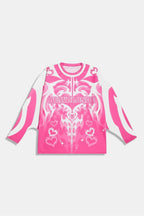 Camiseta de fútbol americano rosa