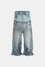 ダブルウエストジーンズ