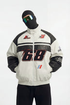Racing jacket oversized