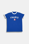 France crop top