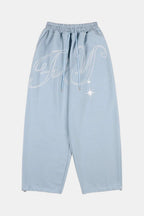 Femme jogging aerien