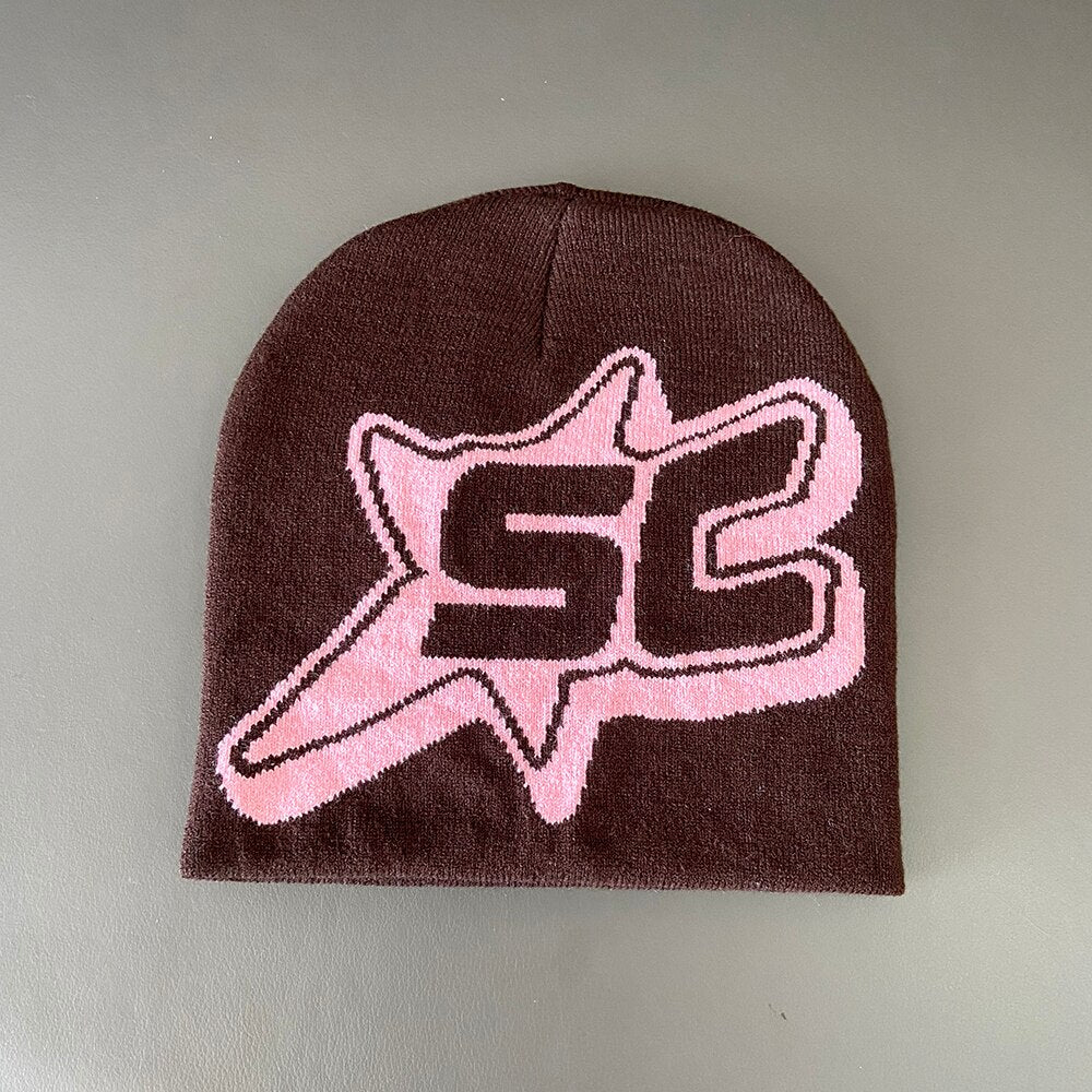 Bonnet Chat Rayé Noir Et Blanc – Style Y2K Grunge – Bonnet Tricot à Oreilles Pointues – Accessoire Hiver Chaud Et Mignon - 6