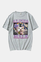 Alpha male t shirt - y2k streetwear