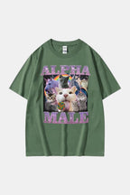 Alpha male t shirt - y2k streetwear