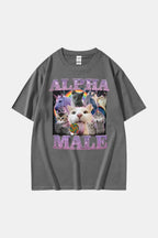 Alpha male t shirt - y2k streetwear