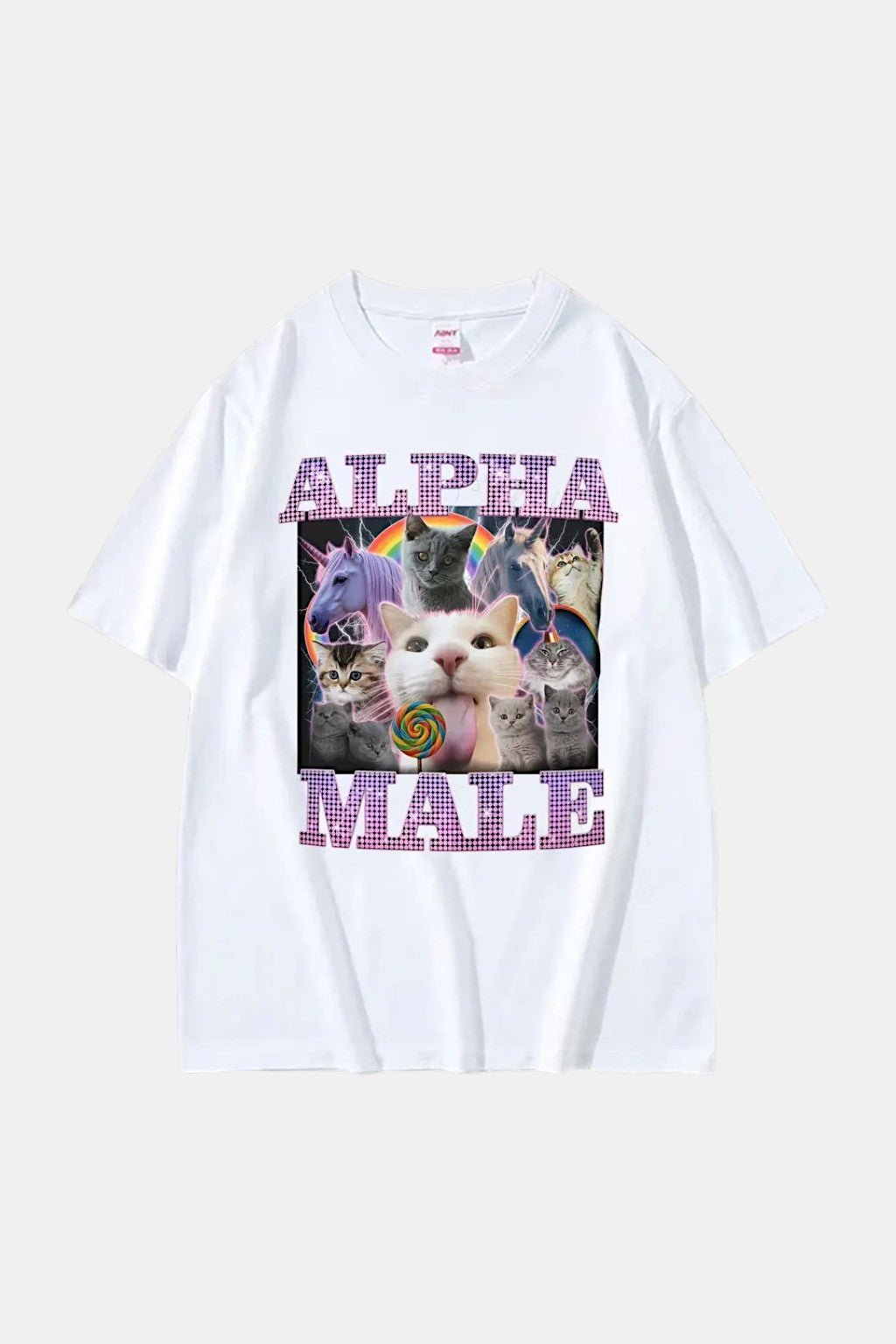 Alpha male t shirt - y2k streetwear
