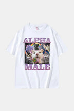 Alpha male t shirt - y2k streetwear