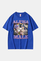 Alpha male t shirt - y2k streetwear
