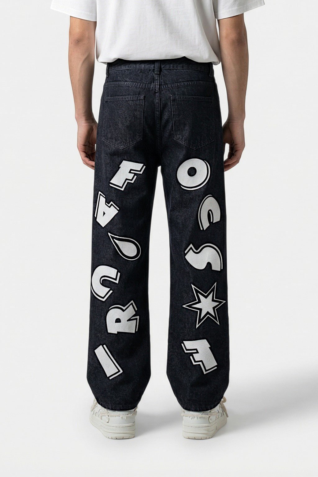 Baggy custom jean - y2k streetwear