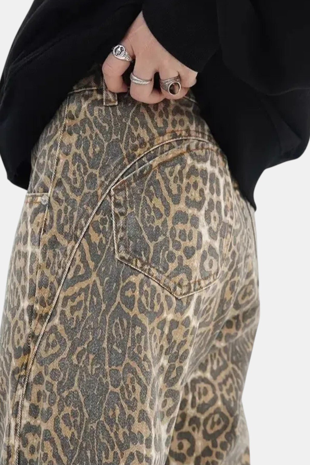 Baggy leopard - y2k streetwear