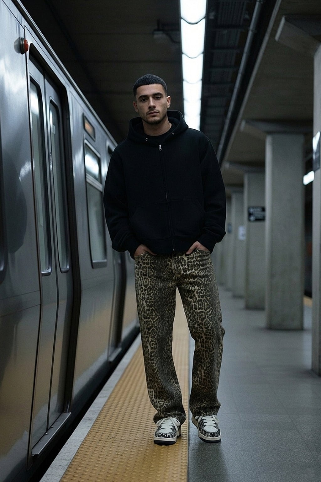 Baggy leopard - y2k streetwear