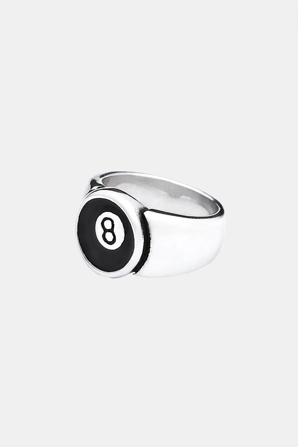 Bague 8 ball - y2k streetwear