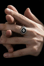 Bague 8 ball - y2k streetwear