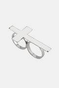 Bague croix - y2k streetwear