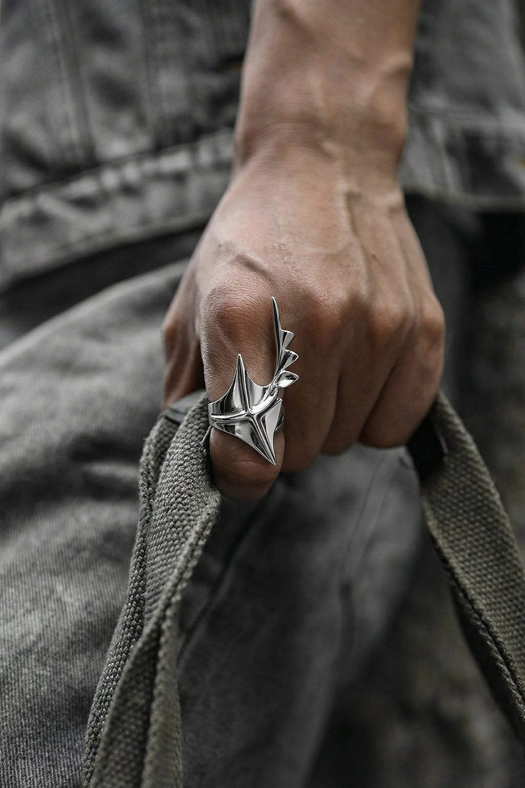 Bague cyberpunk - y2k streetwear