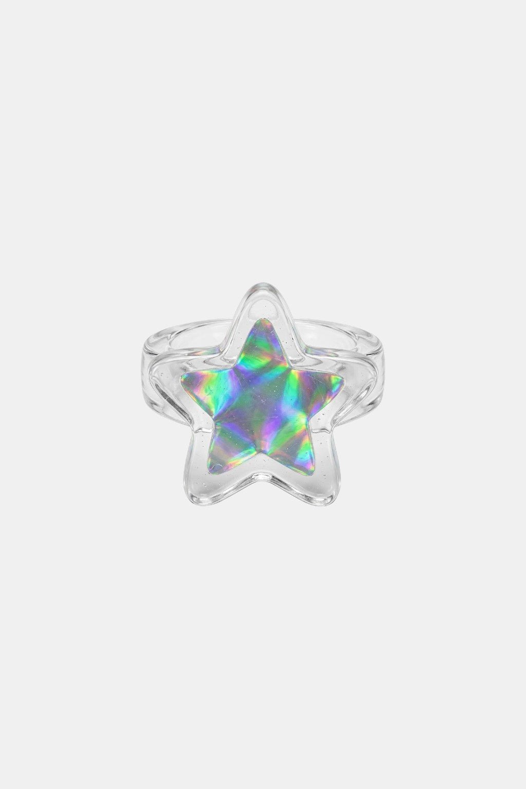 Bague en acrylique - y2k streetwear