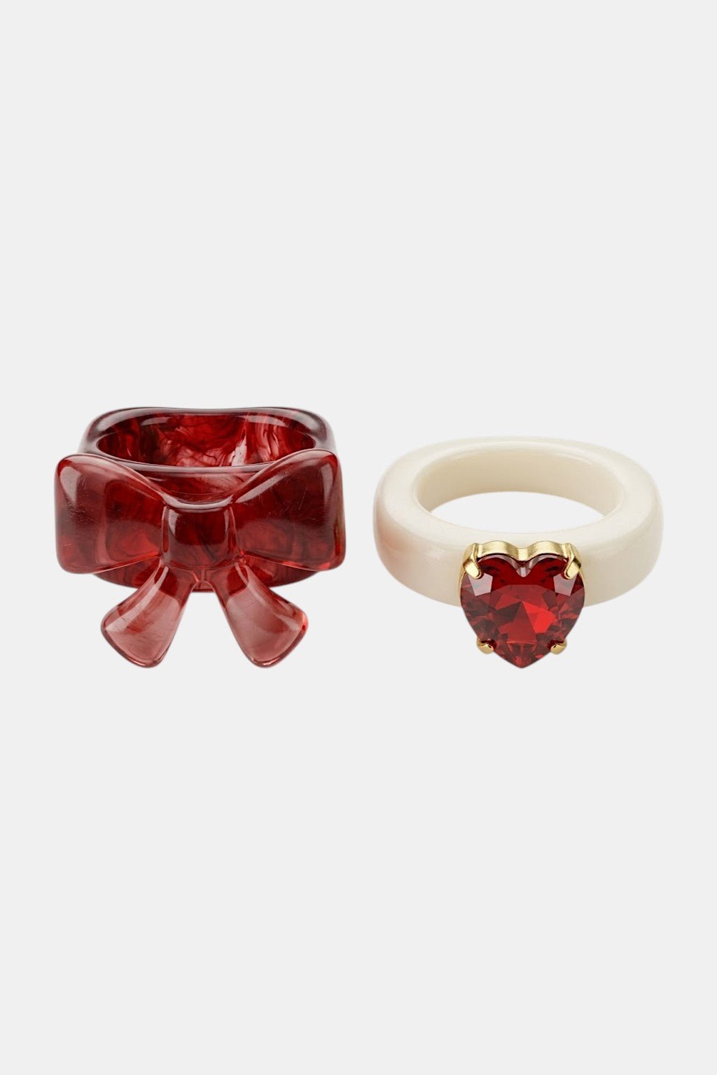 Bague en acrylique - y2k streetwear