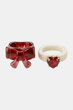 Bague en acrylique - y2k streetwear