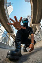 Black beanie Y2K - y2k streetwear