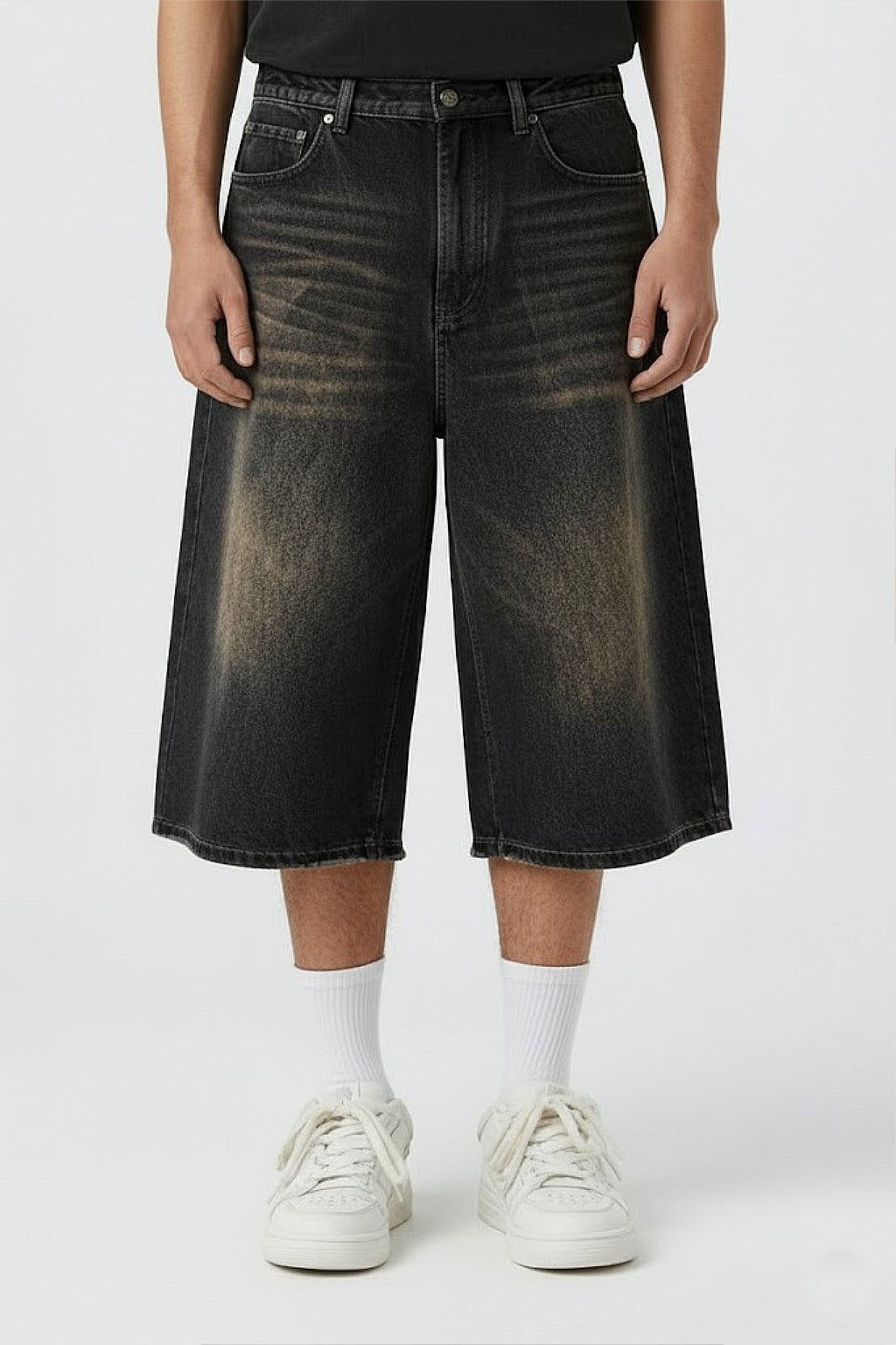 Black jorts - y2k streetwear