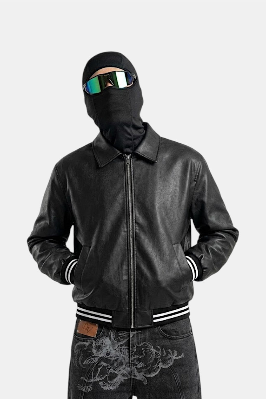 Bomber caligraphie - y2k streetwear