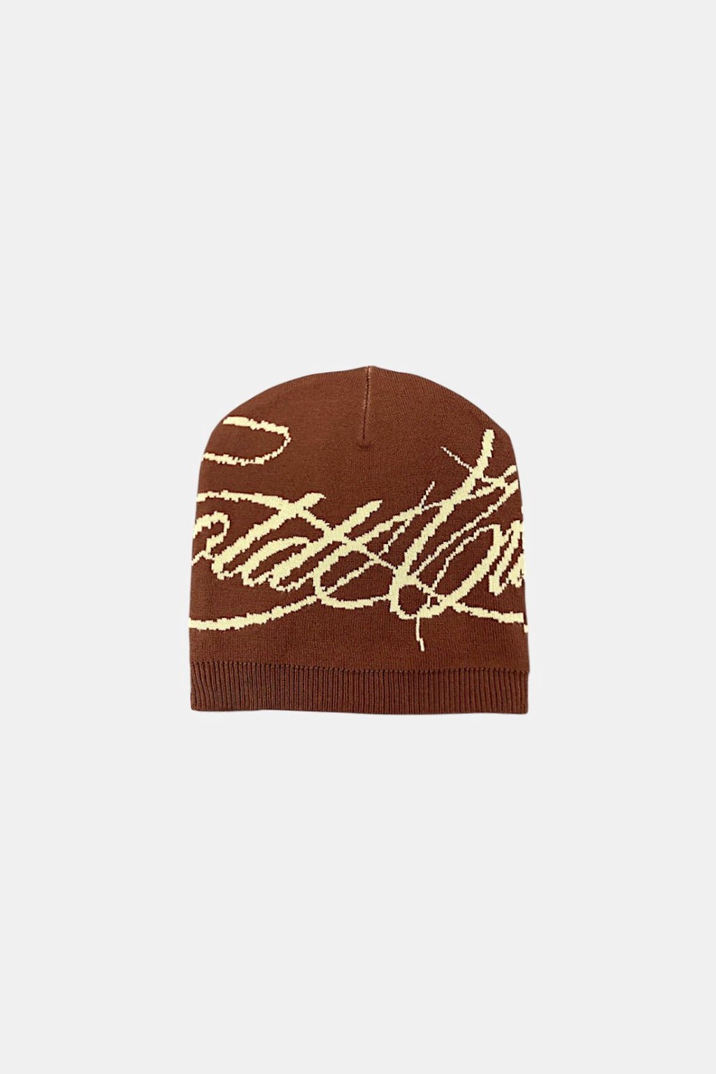 Bonnet calligraphie - y2k streetwear