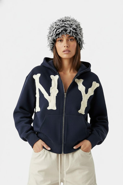 Bonnet distressed - y2k streetwear