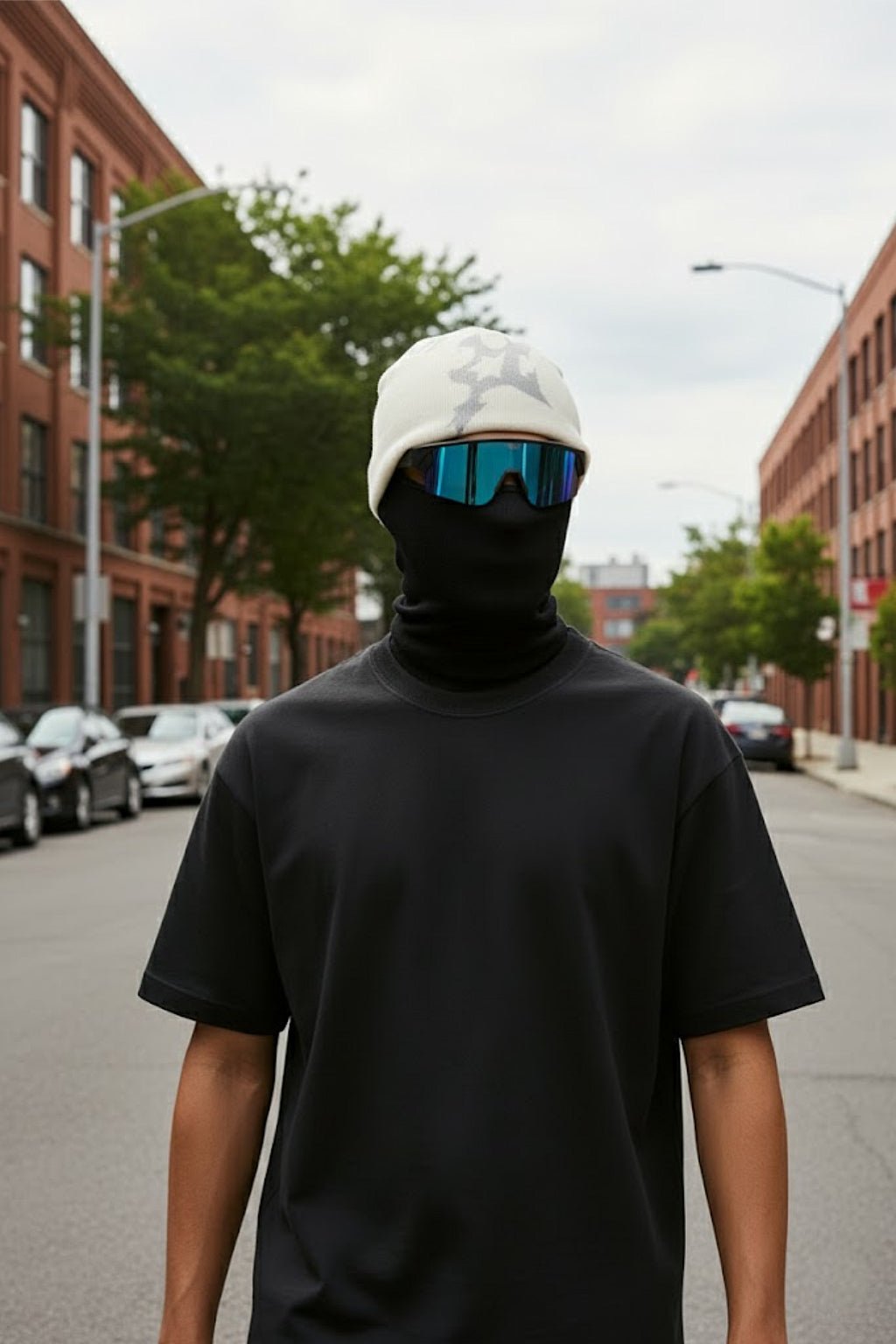 Bonnet Éclair - y2k streetwear