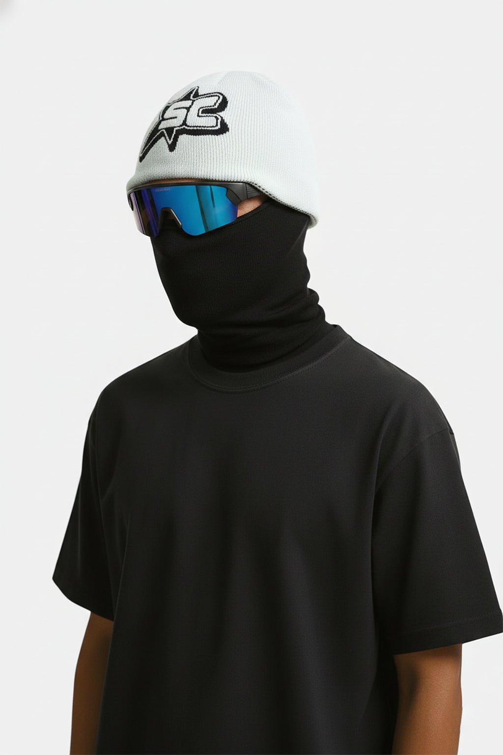 Bonnet Gothique Tricoté Hiver – Tête De Mort Métal, Style Hip Hop Streetwear Harajuku Y2k, Unisexe Ultra Chaud