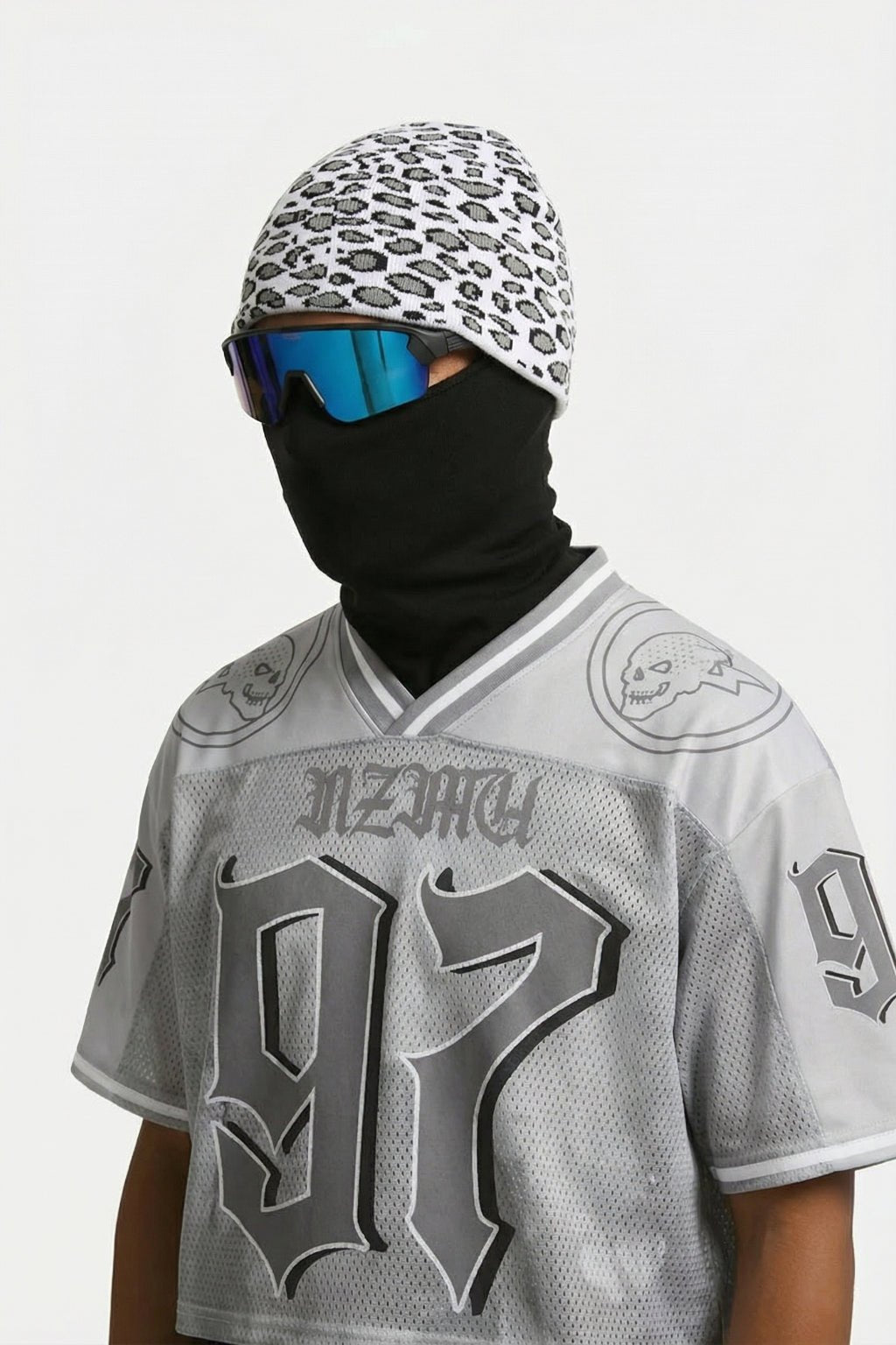 Bonnet leopard - y2k streetwear