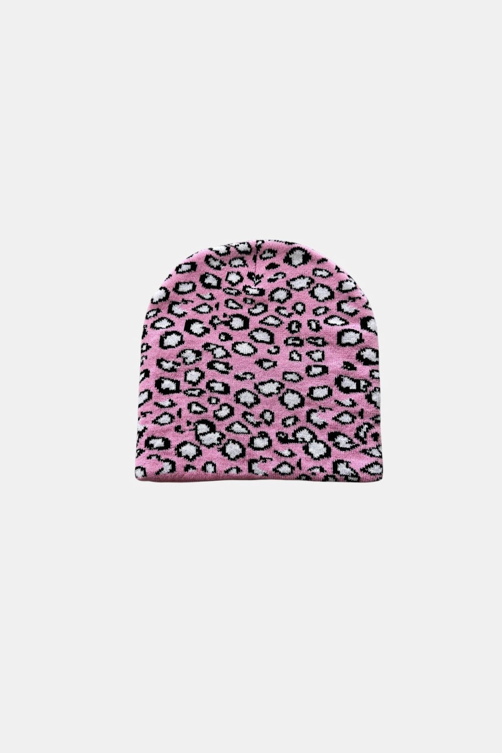Bonnet leopard - y2k streetwear