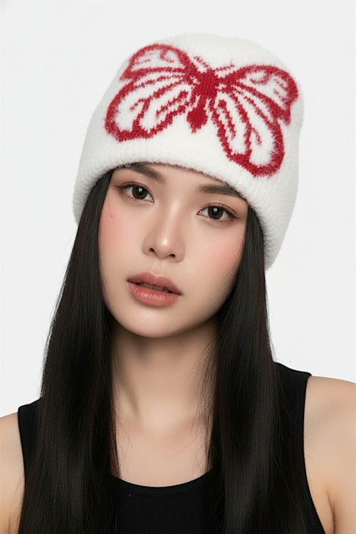 Bonnet papillon - y2k streetwear