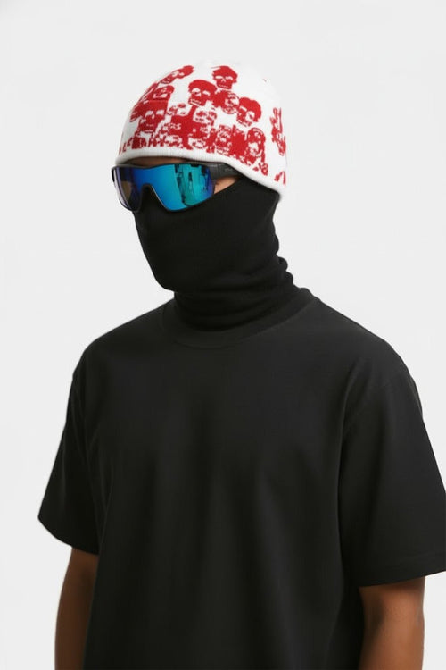 Bonnet squelette - y2k streetwear