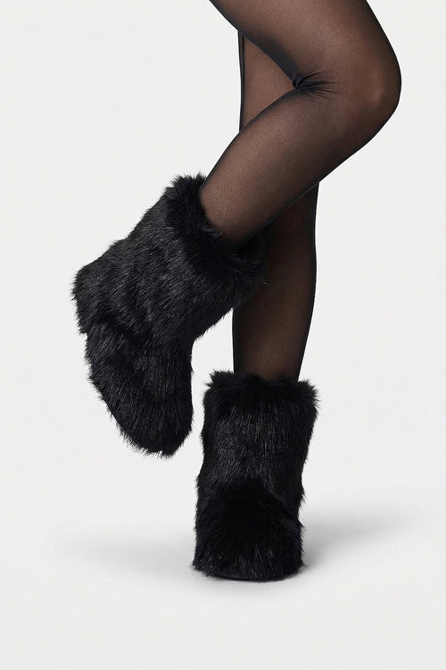 Botte fourrure - y2k streetwear