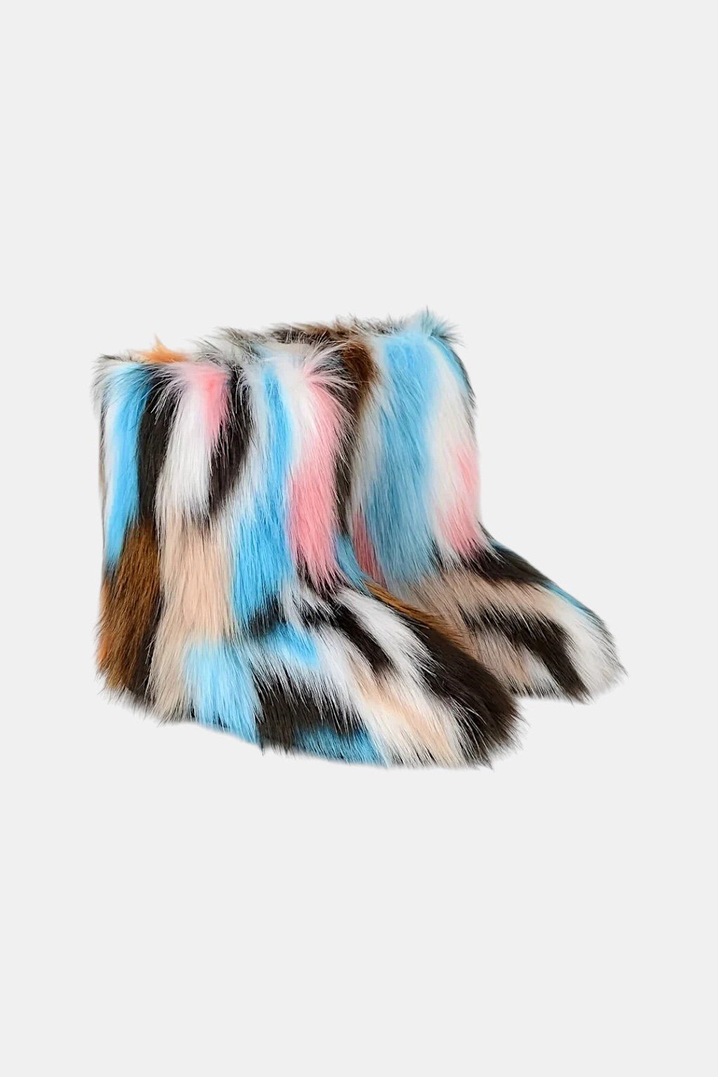 Botte fourrure - y2k streetwear