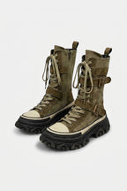 Bottes punk femme - y2k streetwear