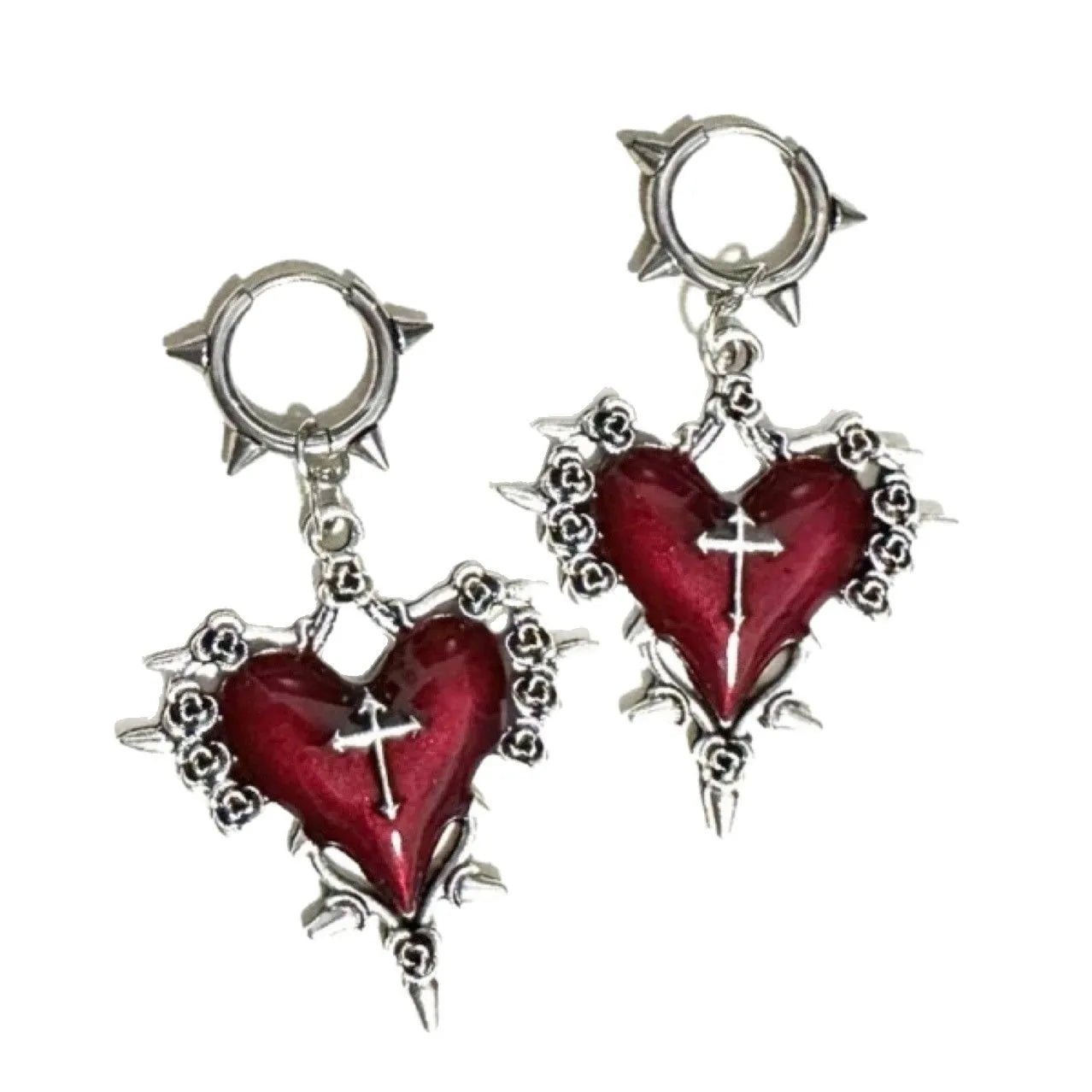 boucle d oreille gothique - y2k streetwear