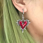 boucle d oreille gothique - y2k streetwear