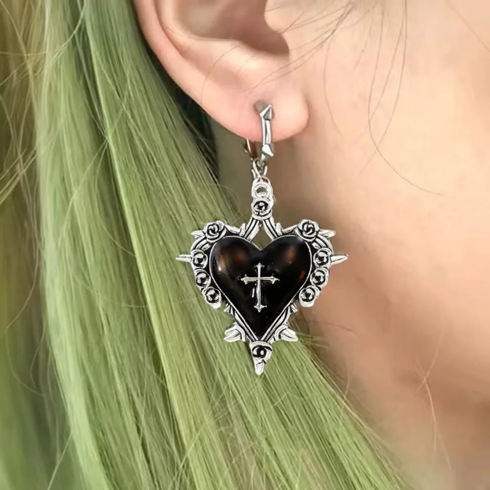 boucle d oreille gothique - y2k streetwear