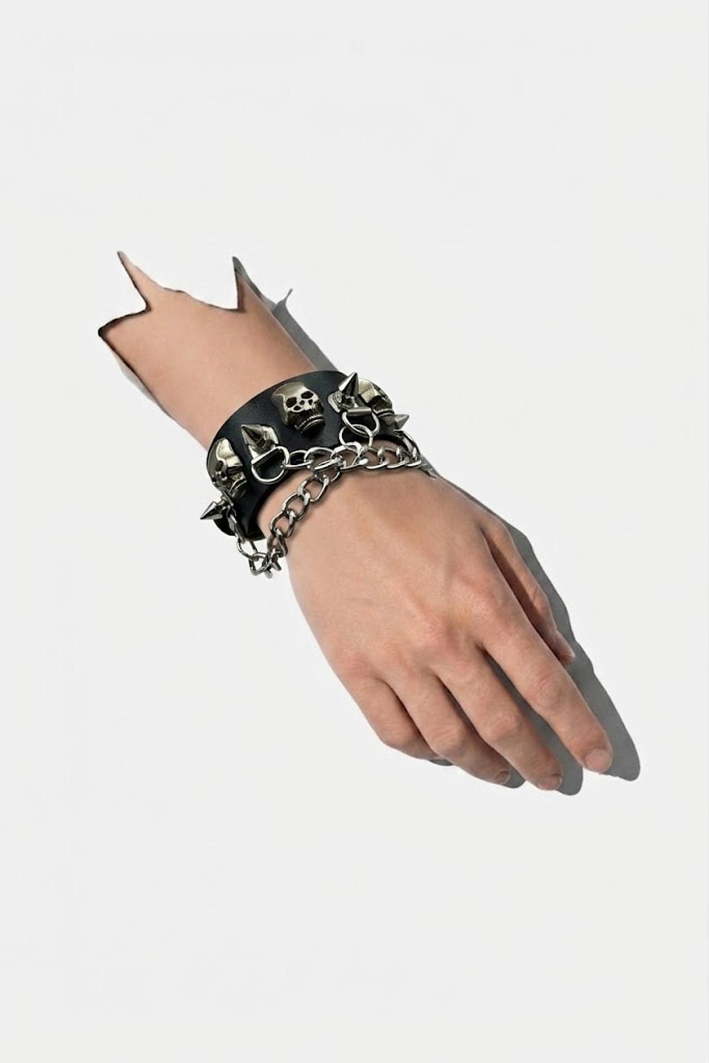 Bracelet à pointes - y2k streetwear