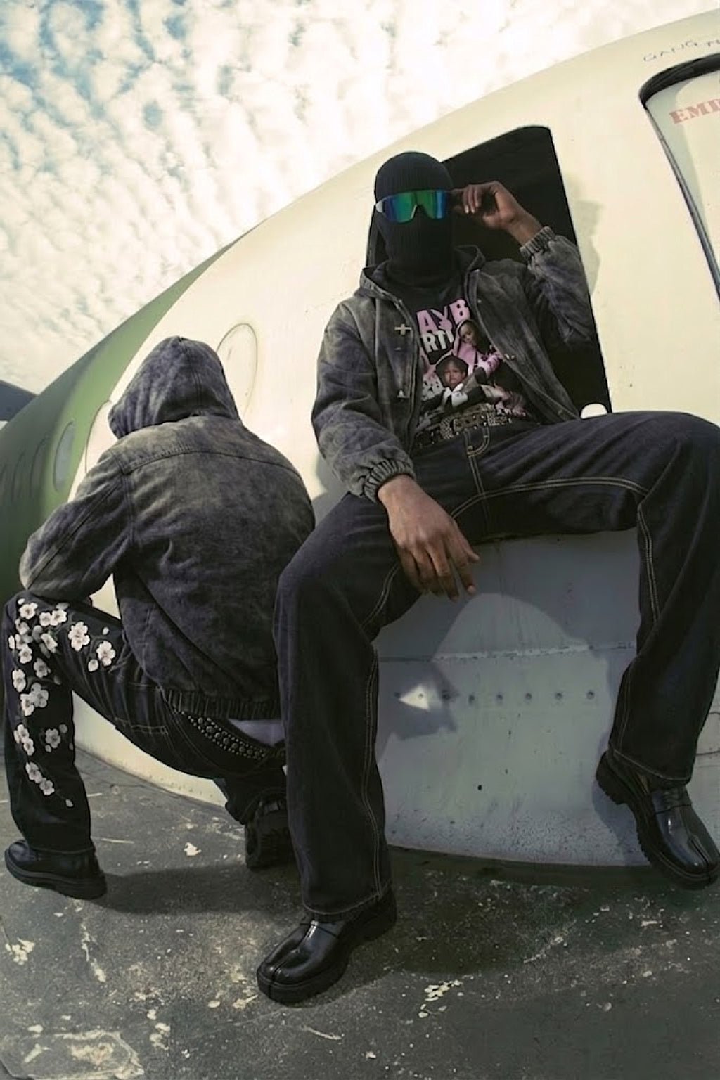 Buckle hoodies - y2k streetwear