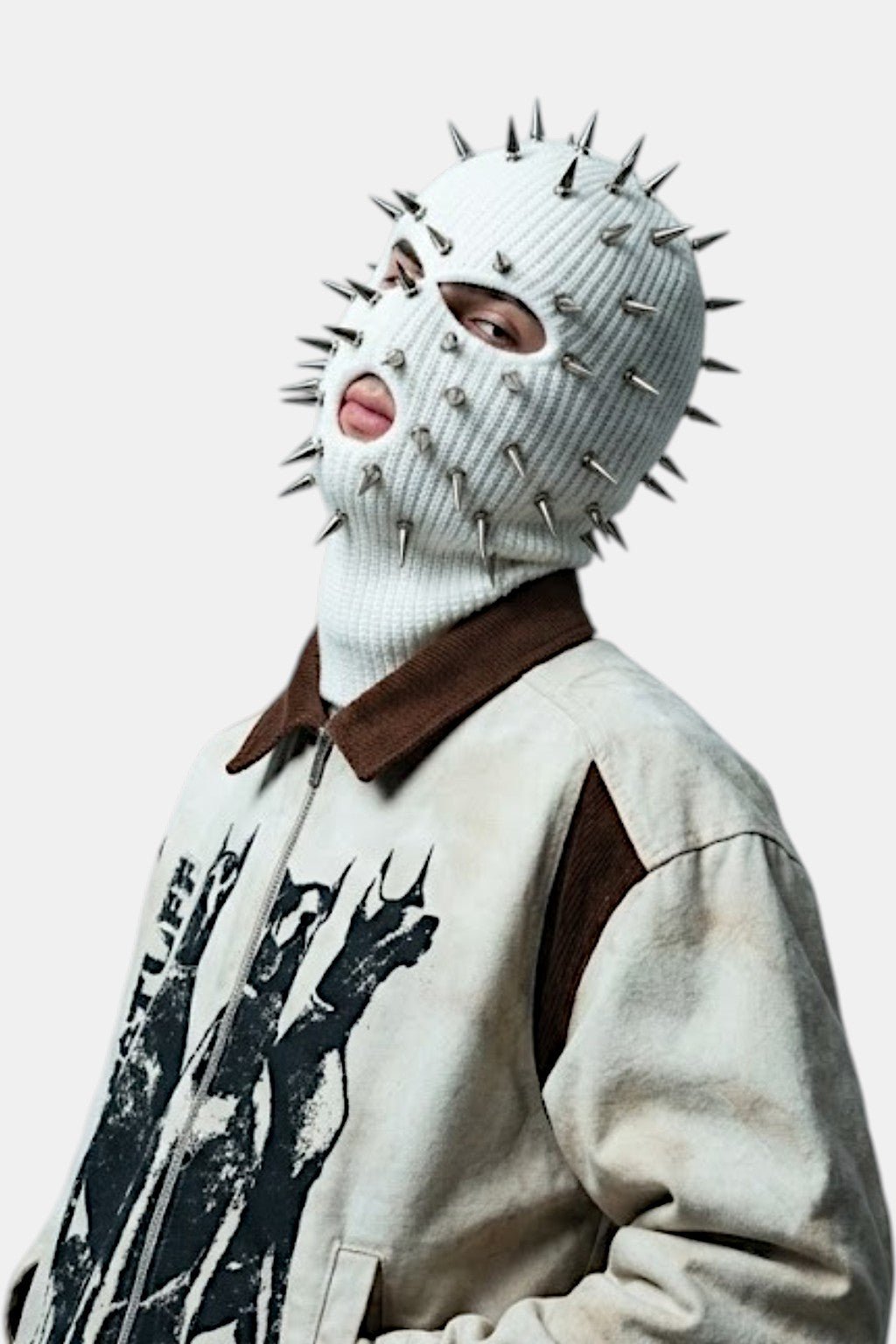 Cagoule à pointes - y2k streetwear