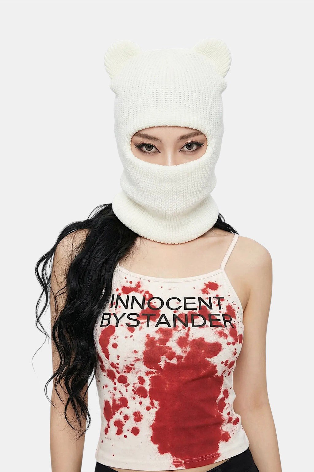 Cagoule oreille d'ours - y2k streetwear