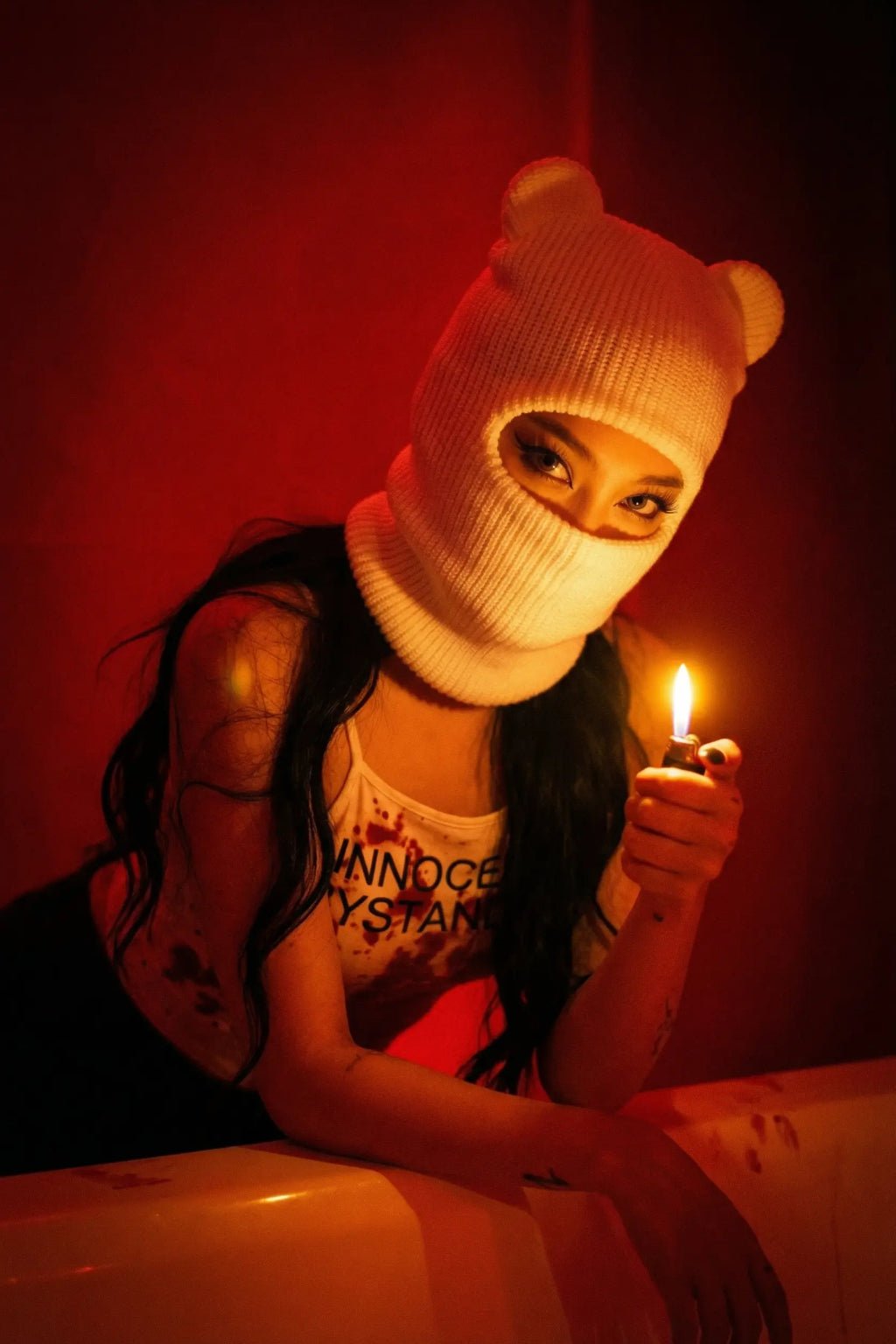 Cagoule oreille d'ours - y2k streetwear