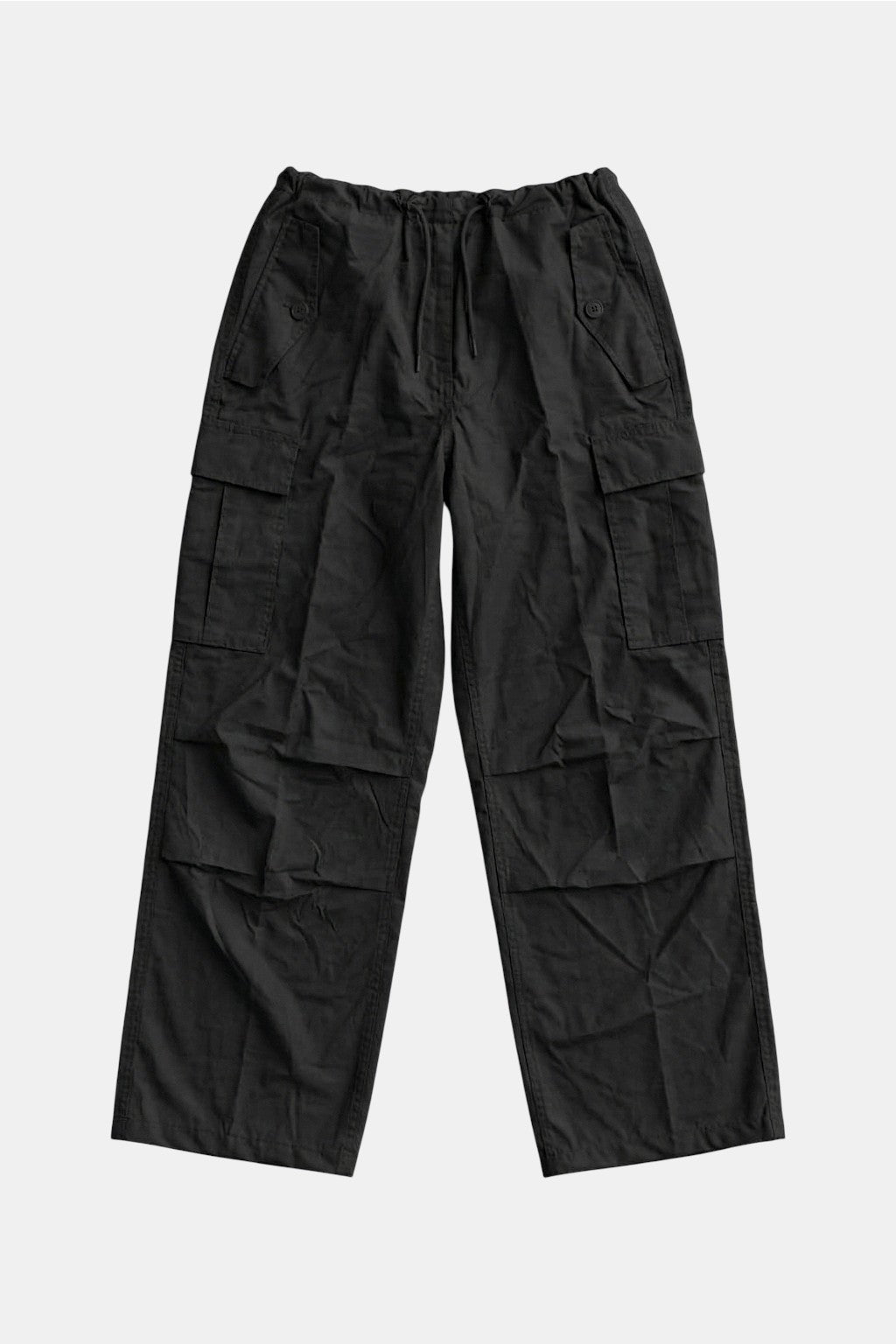 Cargo parachute noir - y2k streetwear